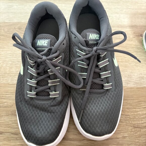 👟 Nike LunarConverge Running Shoes | Grey & Mint Green - Picture 4 of 6